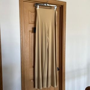 Norma Kamali/High Waisted Elephant Pants/Blonde/X-Large